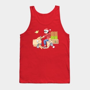 I'm not santa I am a delivery man Tank Top